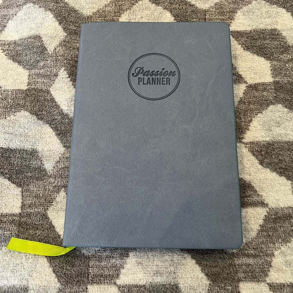 Passion Planner Undated Daily Planner (2020 Edition)